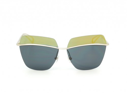 Солнцезащитные очки Christian Dior Metallic 086BL Gray-Yellow/Steel Bronze