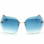 Солнцезащитные очки CHANEL 71180 C110/3D BLUE SILVER