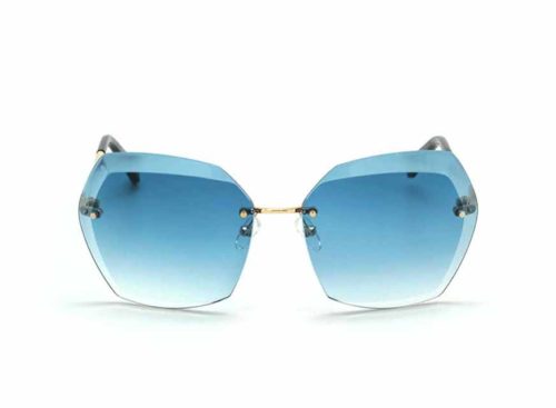 Солнцезащитные очки CHANEL 71180 C110/3D BLUE SILVER